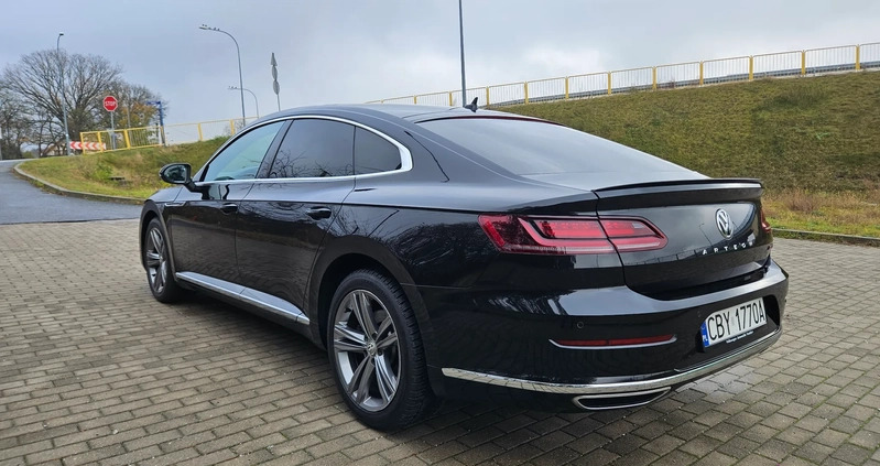 Volkswagen Arteon cena 128000 przebieg: 76400, rok produkcji 2018 z Bydgoszcz małe 254